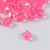 Beads Plastic "Crystal Multicurler. Amaranth" Transparent set of 20 g 1x1x1 cm