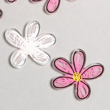 Decor for the work of acrylic 
