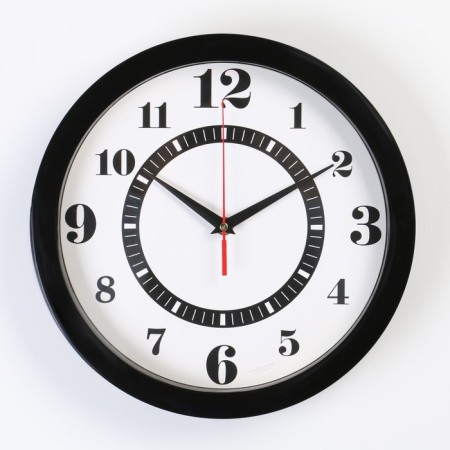 Wall watches, d-28 cm, lassica, smooth move