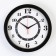 Wall watches, d-28 cm, lassica, smooth move