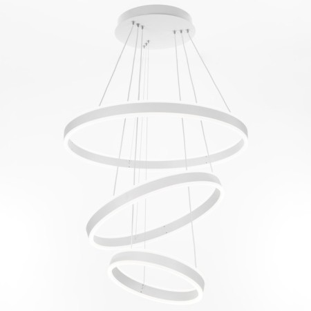 Suspended Citilux “duet” CL719650, 60x60x30 cm, 3x48.33W, led, white color-2