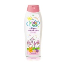 Шампунь и гель для душа для детей Iris Cosmetic Kids Care, с ромашкой и лавандой, 400 мл