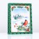 Gift package "Bullfinch on a branch", 33 x 42.5 x 10 cm