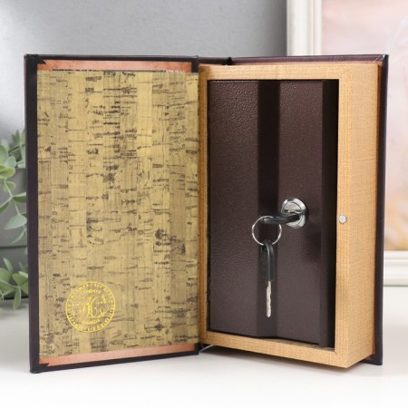 Safe Brush Tree to the leatherette "" Adventures of Tom Soyer "Mark Twain" 21x13x5 cm-2