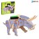Electronic designer "Mechanical Tecratops", 90 elements, stickers