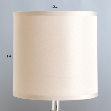 Alade table lamp E14 40W Beige 14x14x28 cm Risalux-2