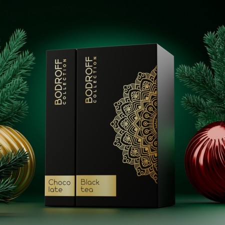 Black Tea gift set, tea 100 g + chocolate 100 g,-1