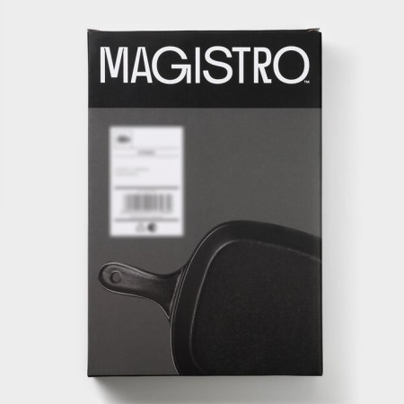 Ceramic dish for the supply of Magistro Carbon, 28 × 19 × 4 cm, black color-13