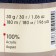 Yarn "etamin" 100% acrylic 180m/30g (453 T. Sini)