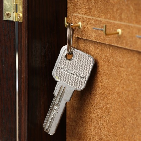 Key "Flowers" Wenge 15x21 cm-3