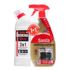Set: Sanita Gold fatter, 500 ml + whiteness SanFor Gel, 500 g
