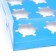 Box for 12 cupcakes, blue, 34.7 × 26.3 × 10 cm