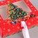 New Year's folding box "Christmas tree with gifts" 20 x18 x 5 cm, new year