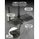 The shower system Zein Z3685, the upper and hand watering can, PVC hose, hygienic set, graphite