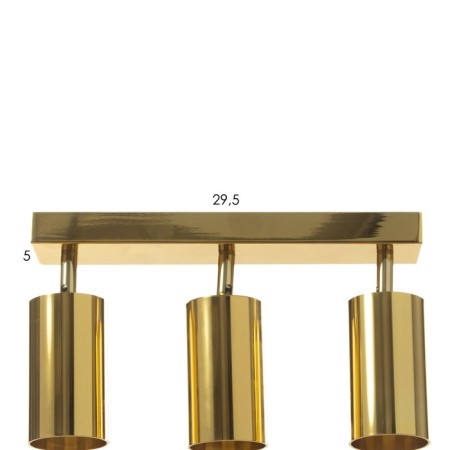 ETENES STAS 3XGU10 gold 50x6.5x16.5 cm-4