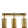 ETENES STAS 3XGU10 gold 50x6.5x16.5 cm