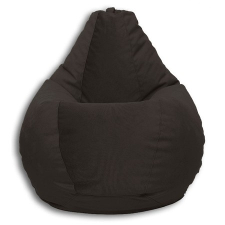The hand-bag “Pear” is positive Real a, size m, diameter 70 cm, height 90 cm, velor, brown color