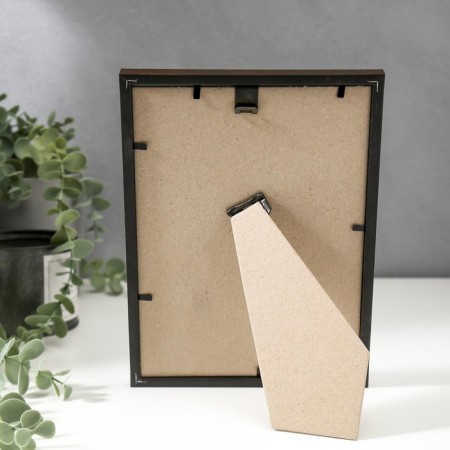 Photo frame plastic 15x21 cm 1526 Brown with gold-2