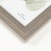 Photo frame plastic 10x15 cm "Silver Kolos" 13.5x18.7 cm
