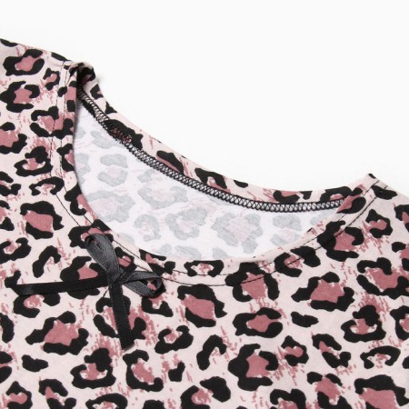 Night shirt female, beige color, size 44-5