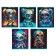 Notebook of 48 sheets in the skeleton cage, cover coated cardboard, UV-lak, mix