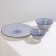 Poramic plate "Fleet", d = 21.7 cm, blue color