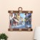 Souvenir Scroll "Morning street"