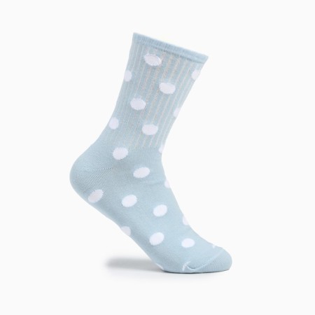 Women's socks "peas", blue color, size 23-25