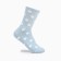 Women's socks "peas", blue color, size 23-25