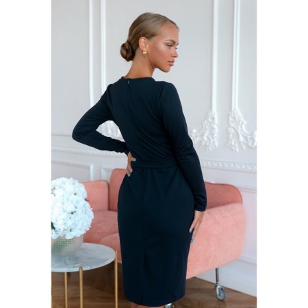 Women's dress, size 44, black color 4903-2