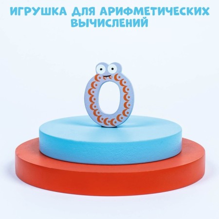 Numbers for magnet, set 10 pcs., Number: 6 × 4 cm-2