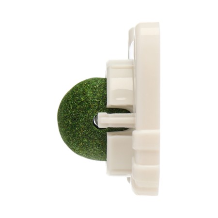 A toy for cats with cat mint "cat", 6.8 cm, white-5