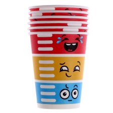 A set of paper glasses 