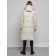 Coat insulated winter female, size 42, beige color