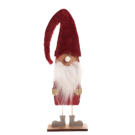 New Year's decor "Big Dwarf" 10 × 5 × 30 cm, red-3