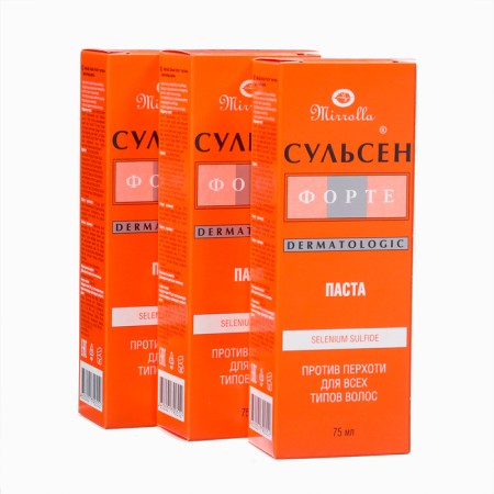 Pasta Mirrolla "Sulsen Forte" 2%, 3 pcs 75 ml