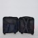 Small suitcase 20 "On a zipper, code castle, pink color