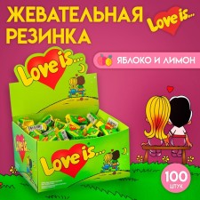 Chewing gum LOVE IS 