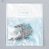 Decor Metal for creativity "Dream Catcher" Silver (B29904) 5.2x3.2 cm