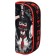 Penal soft, 1 compartment, 90 x 205 x 55 mm, voluminous, Phoenix "Dance with catana" black/red 65703