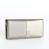 Women's wallet on magnets, silver color