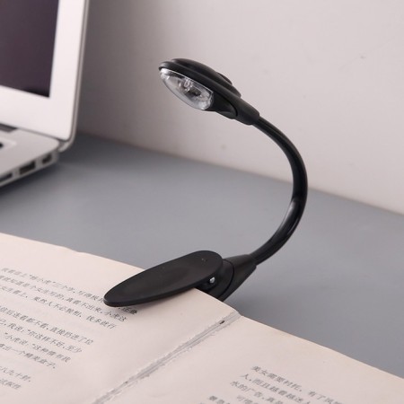 Flashlight for reading books on clothespins, 25 x 3 cm, AG13 2 pcs-4