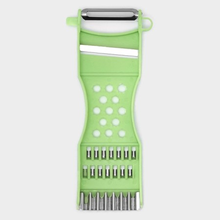 Vegetable cleaner with a grater and shinkling of a share, 17 cm, color mix-2