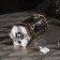 LED figure "Angel in the rotunda" 6.3 × 14 × 6.3 cm, plastic, batteries AG13x3, glow warm white