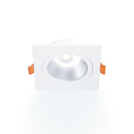 Light-K Buildiv-y, artin, square 94x94x25mm hole 75x75mm Gu5.3 Al White 51423 7-2