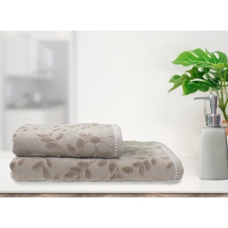Arya Home Elise, 550 g, size 70x140 cm, beige color, beige-1