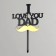 Topper "I love you dad"