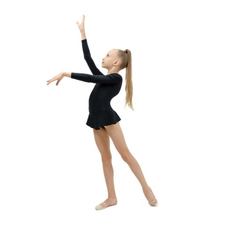 A swimsuit for gymnastics and dancing Grace Dance, p. 28, black color-4