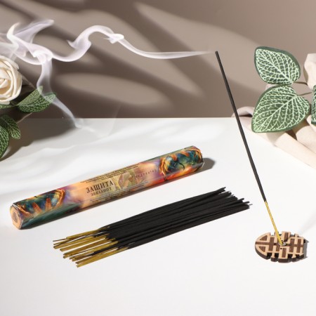 Incense "protection", 20 sticks in packaging, hexagon