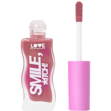 Love Generation Smile, *itch lip gloss!, Tone 02 cold pink, 10 ml
